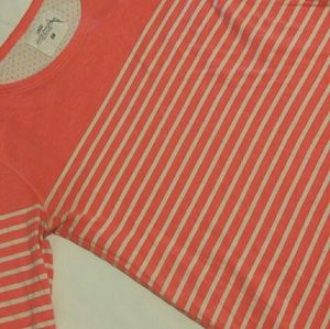 A h and m hot pink long sleeve shirt